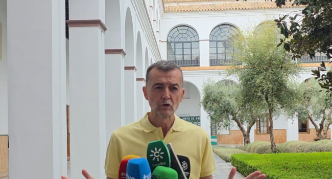 Antonio Maíllo acusa al Ayuntamiento de Sevilla de ponerse del lado de los especuladores: “La derecha gobierna, y se nota”