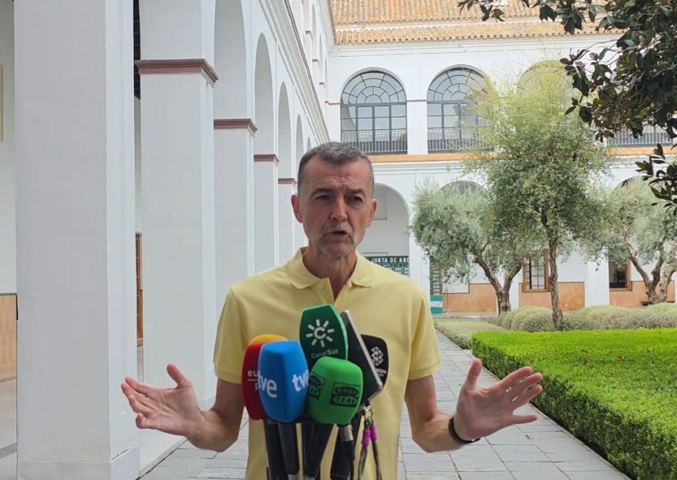 Antonio Maíllo acusa al Ayuntamiento de Sevilla de ponerse del lado de los especuladores: “La derecha gobierna, y se nota”