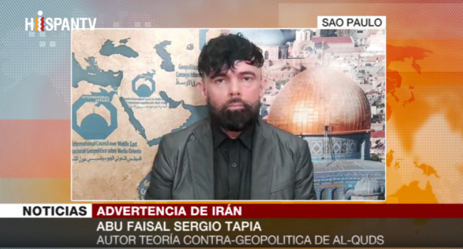 Abu Faisal Sergio Tapia: ‘La retórica belicista de Trump es mero show, EEUU está derrotado’