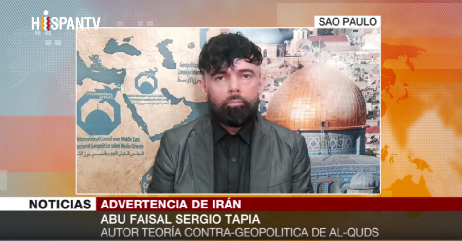 Abu Faisal Sergio Tapia: ‘La retórica belicista de Trump es mero show, EEUU está derrotado’