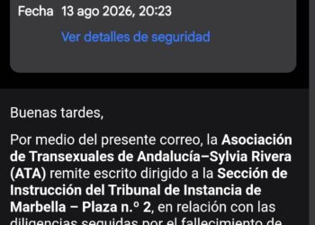 ATA lleva ante la Justicia y el Gobierno el caso de Franyel para exigir su reconocimiento como víctima de violencia machista