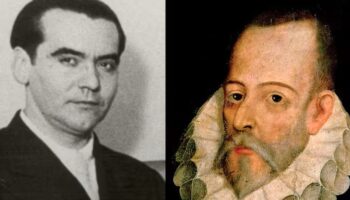 500 años suman, ay, Cervantes y Lorca