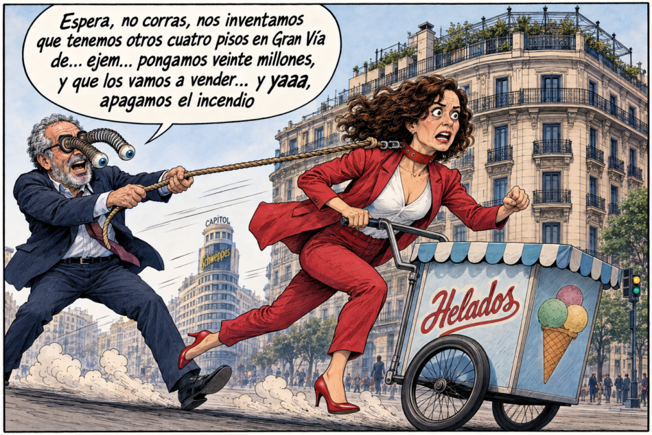 Ayuso confirma la venta de [su] ático en Chamberí
