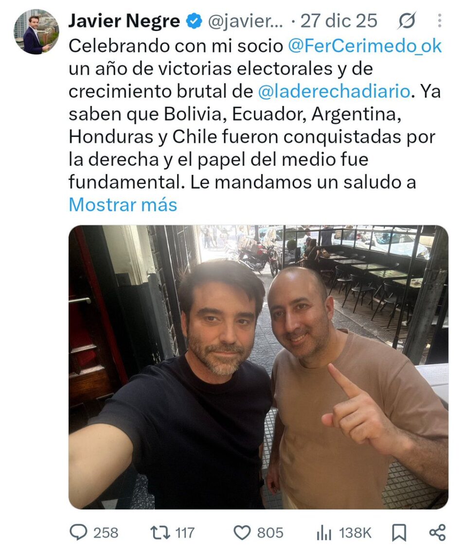 Toni Valero señala a Moreno Bonilla por financiar con dinero de los andaluces a medios de la ultraderecha, y en concreto a Negre, vinculado al escándalo de Cerimedo