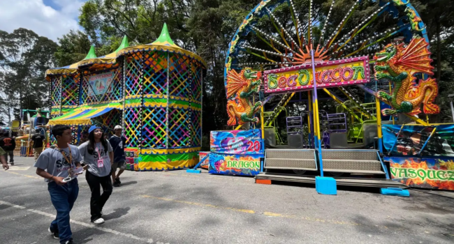 Platillos, juegos y devoción, abre Feria de Jocotenango en Guatemala