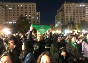 Movilizaciones en Chile contra el establecimiento de trabas al derecho al aborto