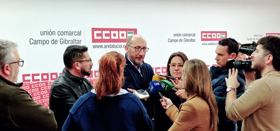 CCOO agradece las explicaciones del Trabajo sobre el desempleo de los transfronterizos en Gibraltar y solicita una prestación compensatoria