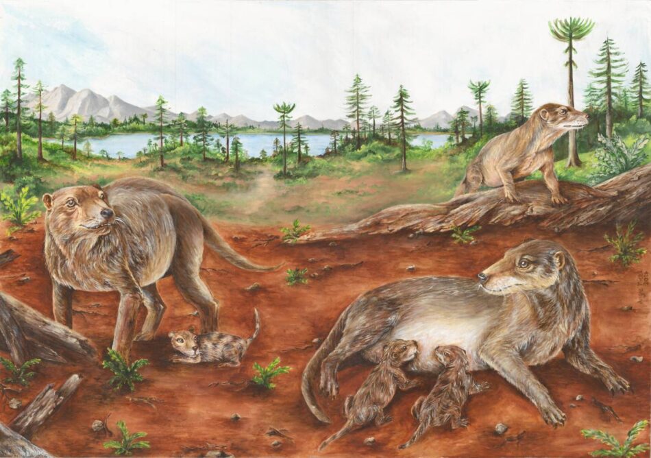 Un fósil de hace 236 millones de años adelanta el posible origen del nacimiento de crías vivas en los mamíferos