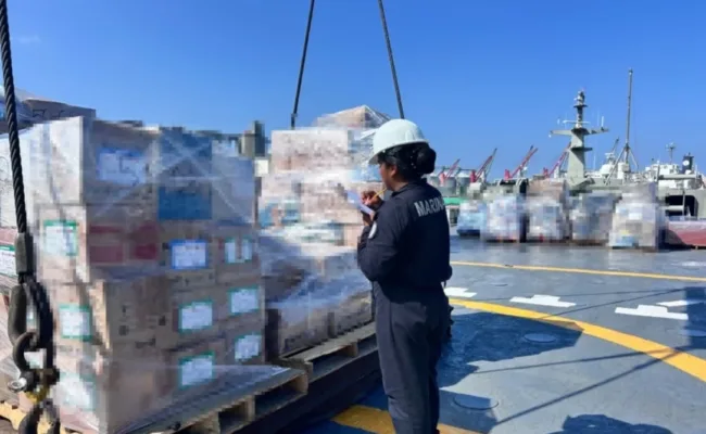 México envía más de 718 toneladas de ayuda humanitaria a Venezuela