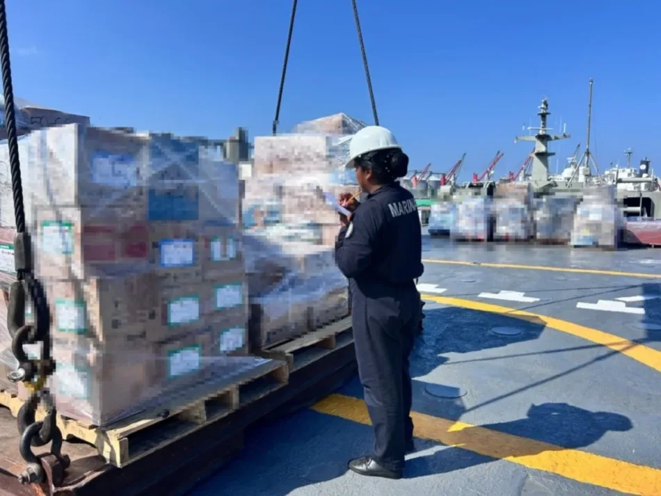 México envía más de 718 toneladas de ayuda humanitaria a Venezuela