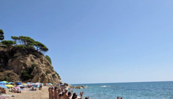 El CCN cierra en Cala Vinyeta, en Calella, la campaña de verano para reivindicar las playas de tradición nudista