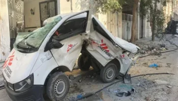 Médicos Sin Fronteras pide organismo imparcial que investigue a Israel por asesinar a su personal en Gaza