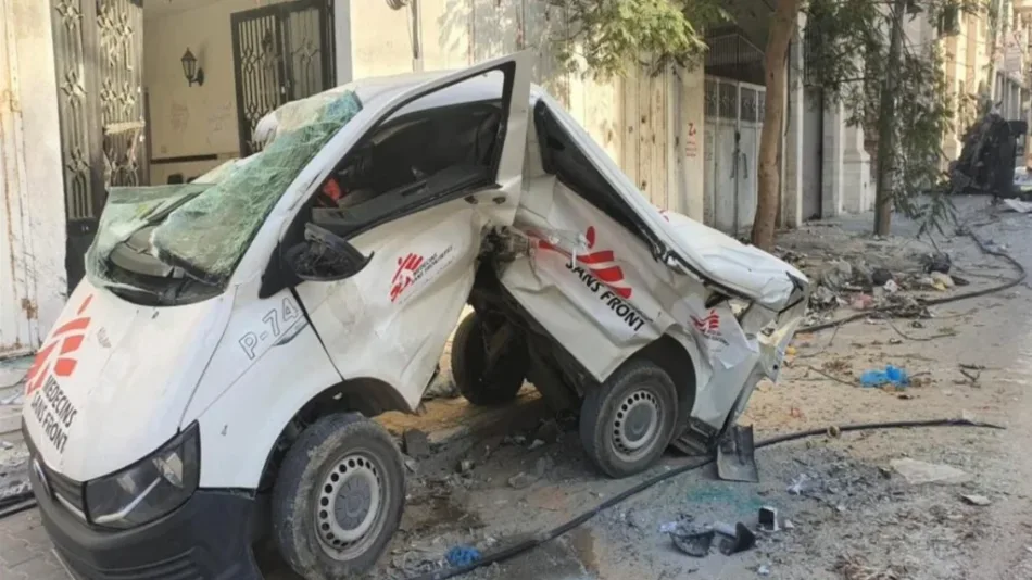 Médicos Sin Fronteras pide organismo imparcial que investigue a Israel por asesinar a su personal en Gaza