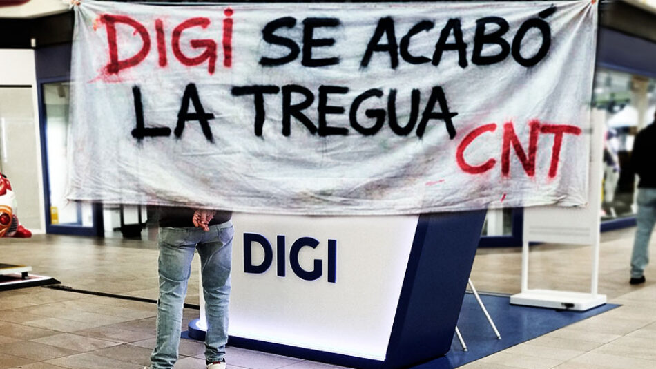 CNT: “DIGI sigue mirando hacia otro lado mientras sus comerciales afrontan una nueva ola de calor”
