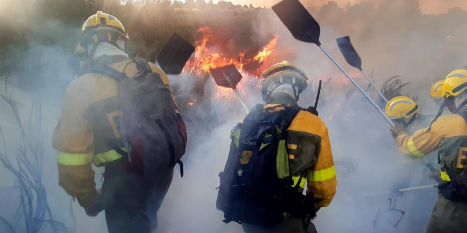 FSC-CCOO reclama que se mejore la gestión de los incendios forestales