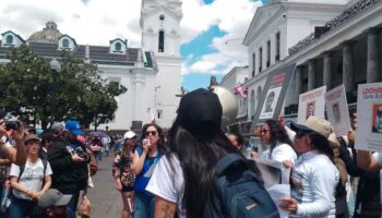 Jornada en Ecuador contra desapariciones forzadas