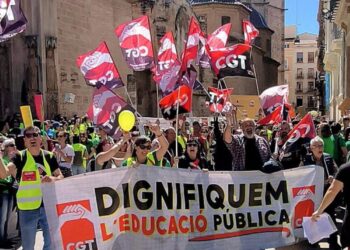 CGT pone sus servicios jurídicos a disposición de los denunciados por la huelga de educación