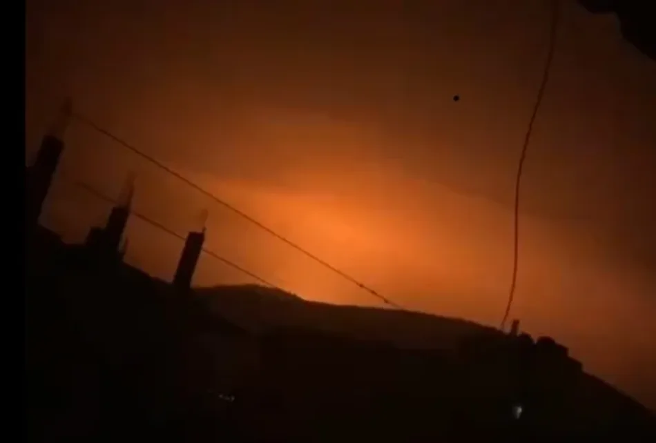 Ataques aéreos y de artillería israelíes golpean el sur del Líbano