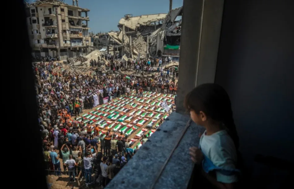 «El funeral más grande de la historia palestina»: Gaza despide a 112 civiles masacrados por Israel en 2023