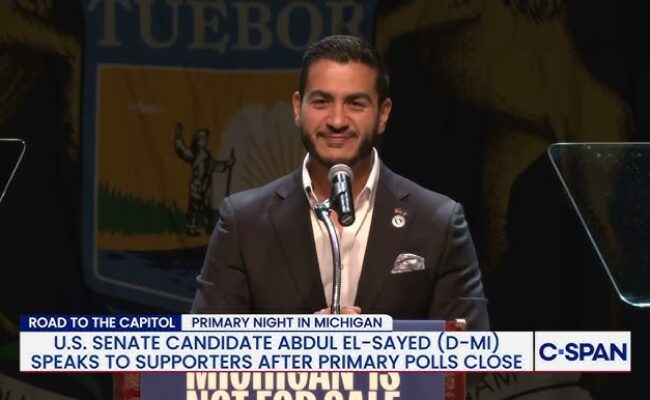 El socialismo democrático vuelve a sacudir el establishment del Partido Demócrata en Michigan con la victoria de Abdul El-Sayed