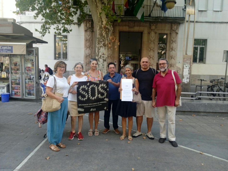 La Coordinadora SOS Cines de Verano DE Córdoba presenta un recurso de reposición contra el Ayuntamiento por «negarse a comprar unos cines por 300.000 euros mientras paga 100.000 de alquiler»