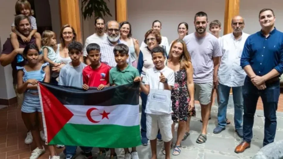 Concluye estancia de niños saharauis mediante programa «Vacaciones en Paz»