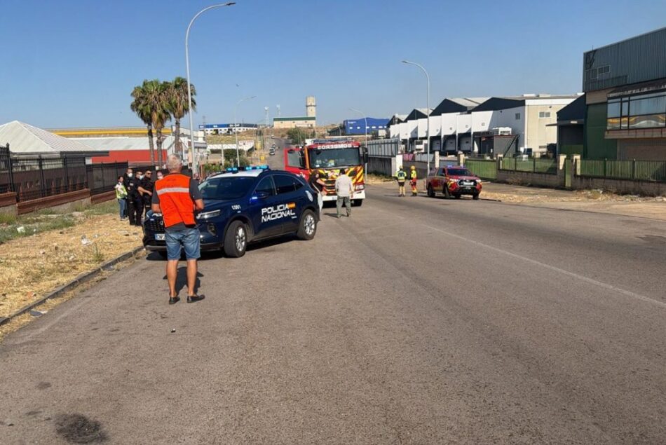 Ecologistas en Acción de Mérida denuncia el abandono del Polígono Industrial El Prado tras el incendio del pasado viernes