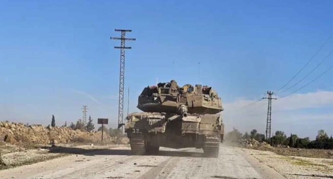 Israel intensifica las incursiones y ataques en el sur de Siria