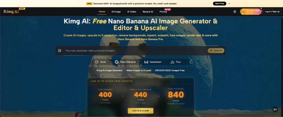 How to Create Social Media Images with Nano Banana AI on Kimg AI