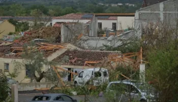 Un tornado deja 41 heridos y 300 viviendas dañadas en Francia