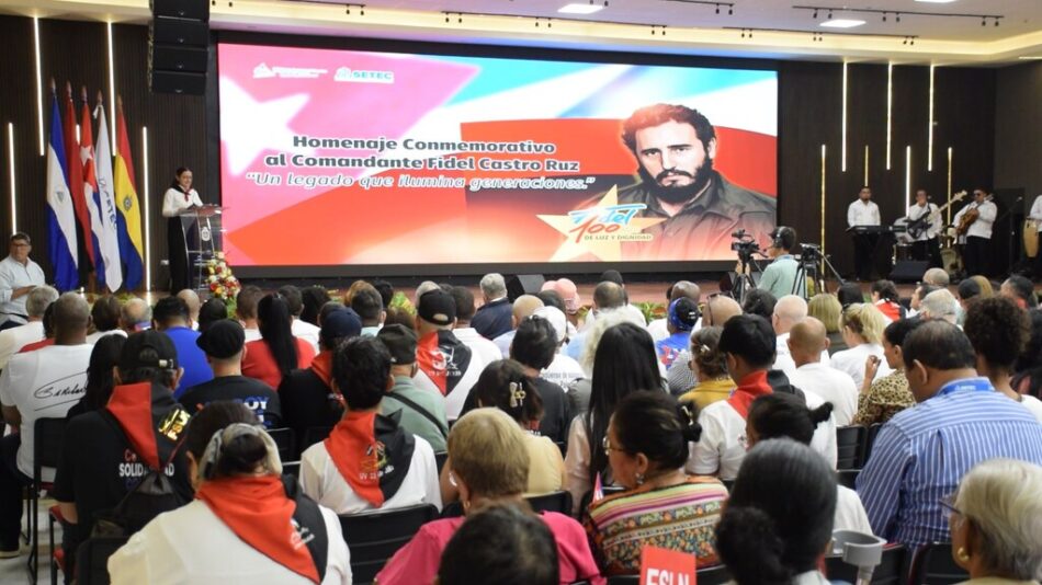 Amplio homenaje a Fidel Castro en Nicaragua por su centenario