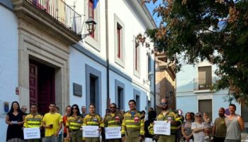 CGT manifiesta su apoyo a la huelga de bomberos y bomberas forestales de Aragón