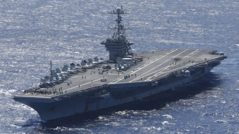 Portaviones George Washington llega al mar Arábigo tras salida del Abraham Lincoln tras denuncias de familiares por pésimas condiciones de vida de las tropas estadounidenses