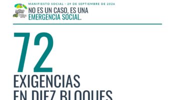 La asociación de profesionales del Trabajo Social Tejiendo Redes TS publica un manifiesto con 72 exigencias y advierte de que la emergencia social no se resuelve solo con vivienda