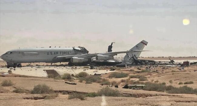 Fotos muestran “graves daños” en bases de EEUU por ataques iraníes