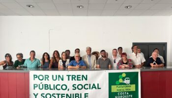 La Plataforma del Tren de la Costa Noreste celebra la Jornada Técnica de Chipiona como un «fuerte impulso para un consenso general»