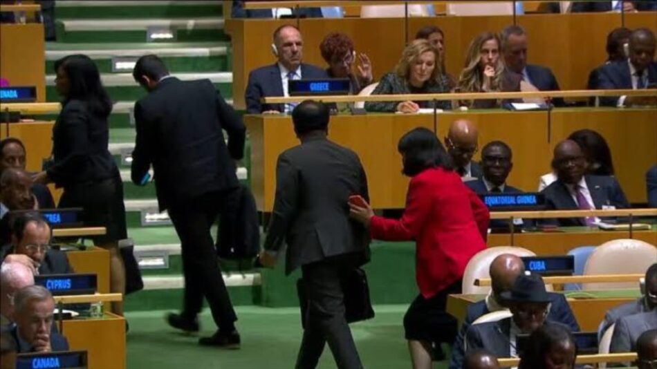 Delegación de Cuba abandona la ONU por amenazas de Trump