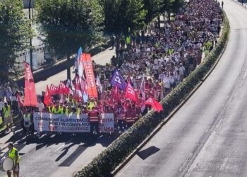 Persoal do comercio de alimentación clama na Coruña por un convenio provincial digno