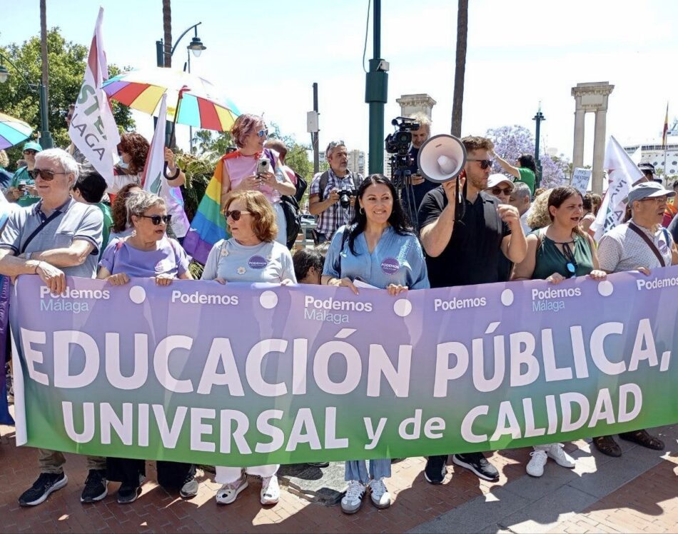 Podemos Andalucía crítica que la Junta no haya resuelto ni un sólo problema cara a la ‘vuelta al cole’