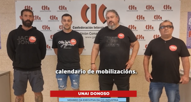 Convocada folga no metal de Lugo os días 14 e 21 outubro ante a falta de avances na negociación dos convenios