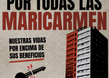 La Asamblea de Inquilinas convoca en Salamanca concentración en solidaridad con Maricarmen hoy a las 19:00