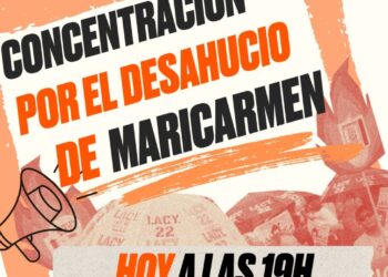 Denuncian el profundo fracaso de las administraciones tras los desahucios de Mari Carmen y David de esta mañana, y convocan protesta esta tarde a las 19:00 ante el «ático de Ayuso»