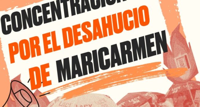 Denuncian el profundo fracaso de las administraciones tras los desahucios de Mari Carmen y David de esta mañana, y convocan protesta esta tarde a las 19:00 ante el «ático de Ayuso»