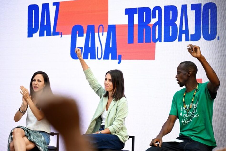Alianza Verde apoya la iniciativa de Irene Montero para celebrar primarias abiertas en el espacio de la izquierda