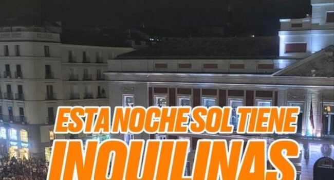 Más de 300.000 personas desbordan Madrid exigiendo el Decreto Maricarmen: contratos indefinidos, congelación de precios y el fin de los desahucios… y se quedan acampadas en Sol