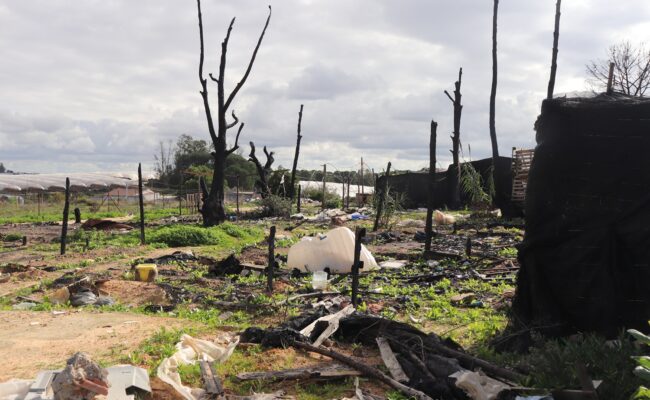 Salvemos Doñana denuncia que el abandono institucional mata en los asentamientos de Huelva