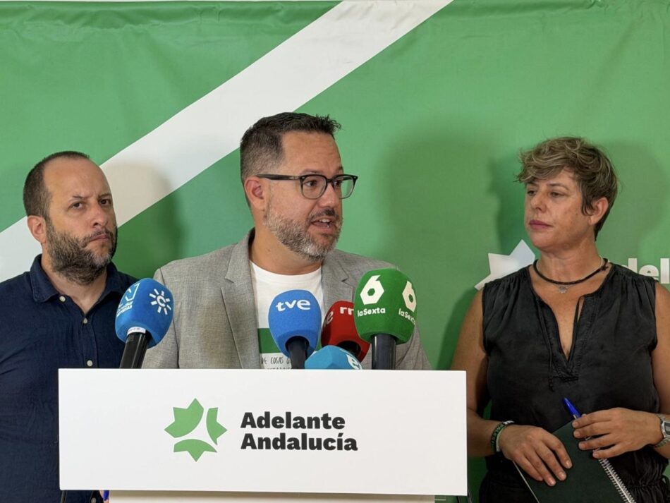Adelante Andalucía presenta su hoja de ruta para las elecciones municipales