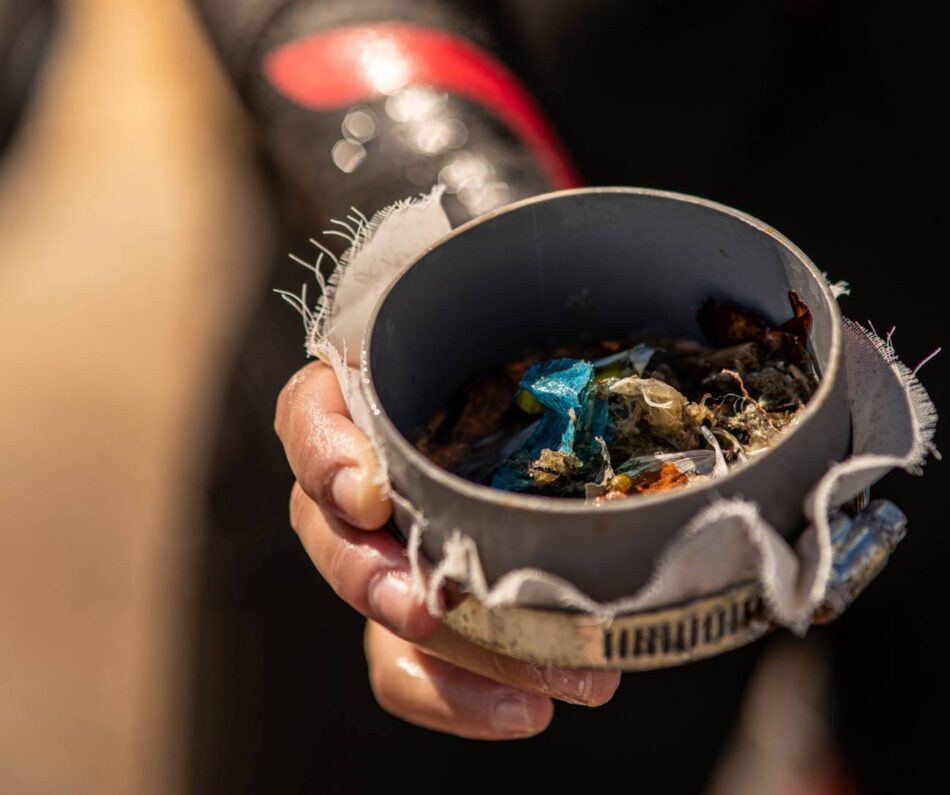 La lluvia intensa agrava la contaminación por microplásticos en los ríos