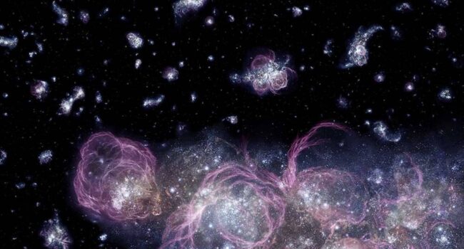 Nuevas pistas sobre las estrellas masivas que dieron forma a las primeras galaxias