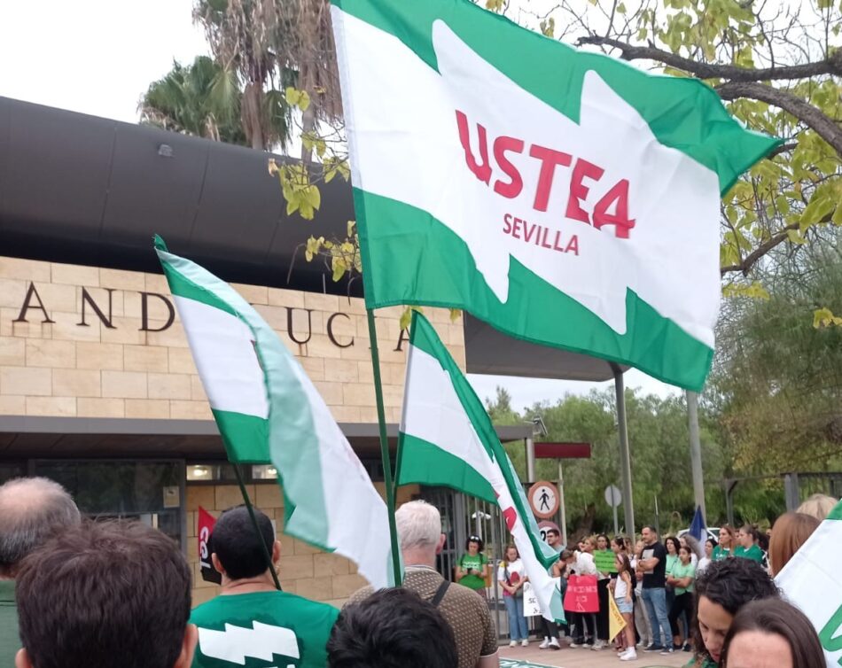 USTEA denuncia que los centros educativos están al borde del colapso por la falta de personal laboral